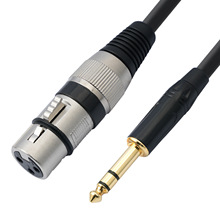 �羳���Nƽ�����1/4 TRS 6.35���D���rĸƽ��XLR�{��̨�����L��
