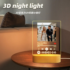 Amazon の人気の曲ライトサインナイトライトガールフレンドのためのバレンタインデーのギフト寝室の雰囲気ライトデスクトップ装飾品