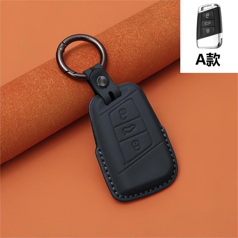 鍵カバーの頭の層の牛革の本革の速騰の宝はマイテンのゴルフの歌の道を探して車のパサートの朗逸を見ます。