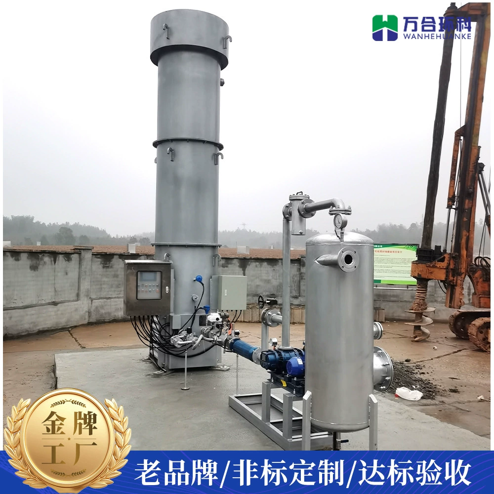 150 кубических биогазовых факелов внутреннего сгорания на свалке