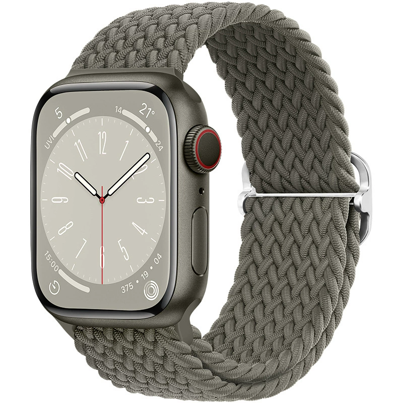 Смарт-ремешок Apple Watch подходит для Apple iWatch поколения 67891011 регулируемый нейлоновый переплетенный ремешок новый стиль