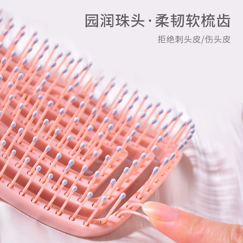Кудрявый антистатический массажер для домашнего использования, антитепловой змей, добавляет объема