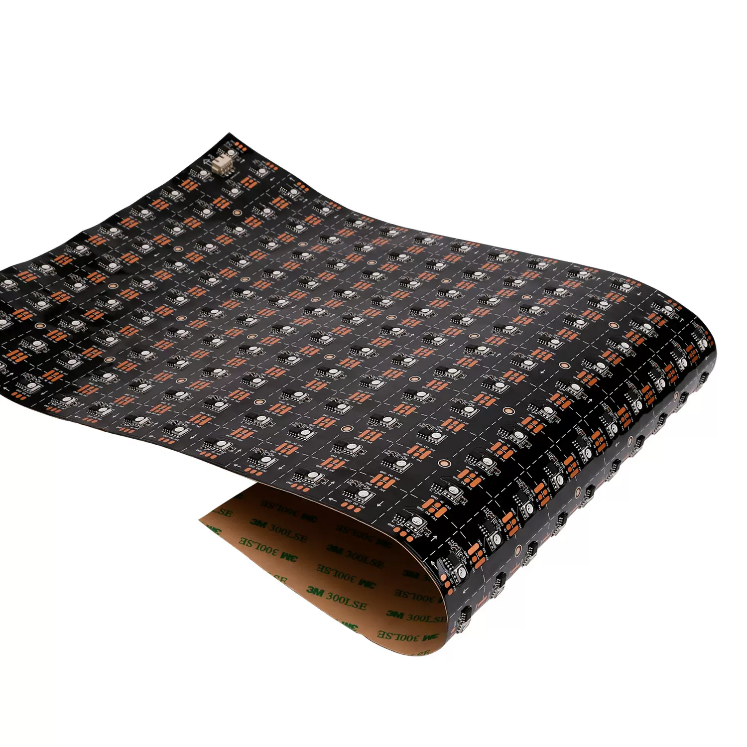 LED Sheet幻彩奢石EL柔性灯板 软膜天幕24V可编程背景墙像素屏