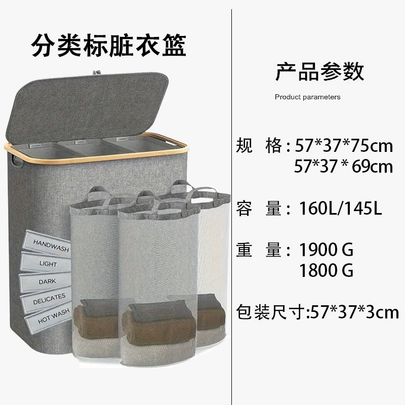 Big capacious foldable laundry basket, storage basket, Amazon, classification