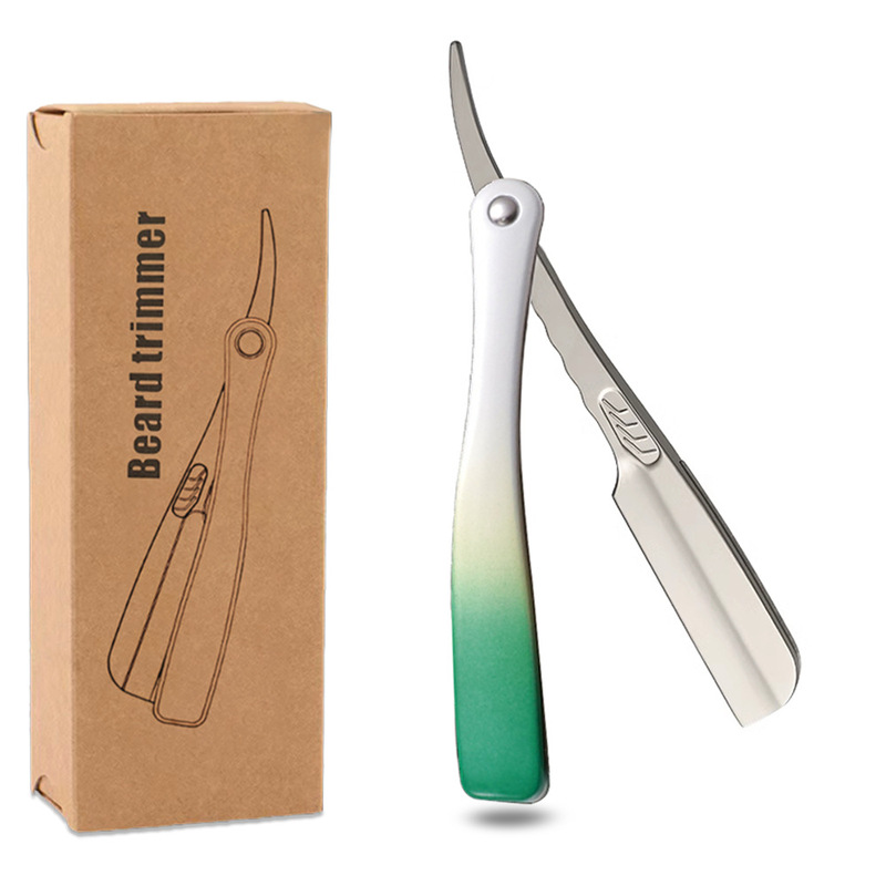 Safety Razor, Hairdressing Razor, Shaving Razor, Manual Replacement Blade, Eyebrow Razor, Household Razor Holder, Portable