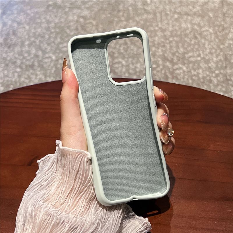 适用液态硅胶oppo reno14手机壳新款RENO13pro纯色12保护套全包11|undefined