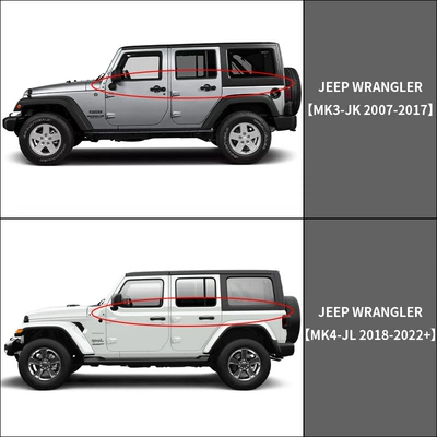 Suitable for Jeep: Rain shield
