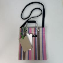 乐天出口日韩2025MAR编织款铝制手提男女草编沙滩包女大牌手提包