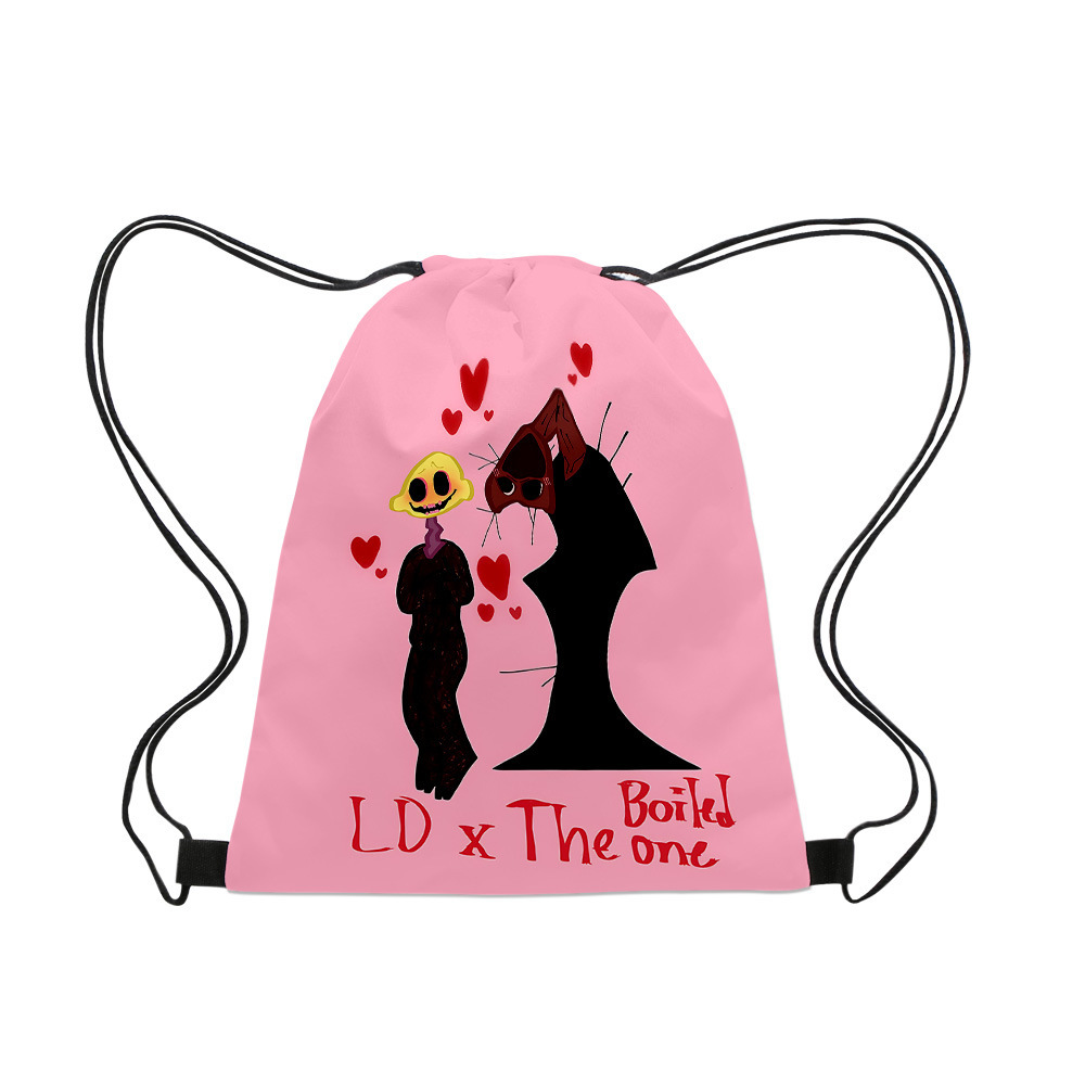 3D 새로운 게임 쿠커 현상 삶은 한 번들 포켓 휴대용 대용량 DRAWSTRING SCHOOLBAG