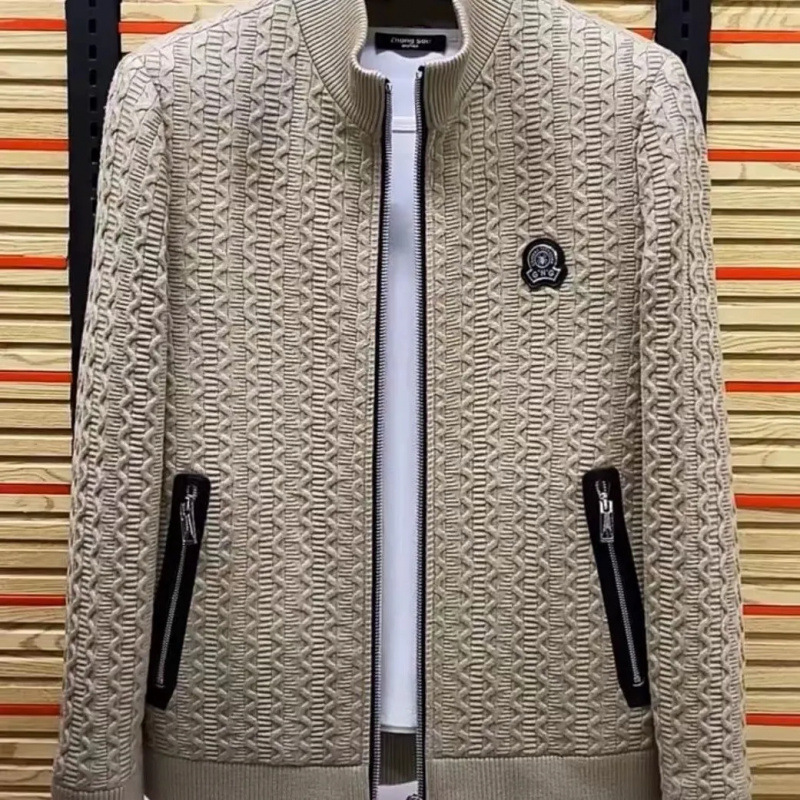 Spring New Arrivals Stylish Men's Popular High-End Luxury Fashion Stand Collar Jacket Casual Versatile Stylish Men