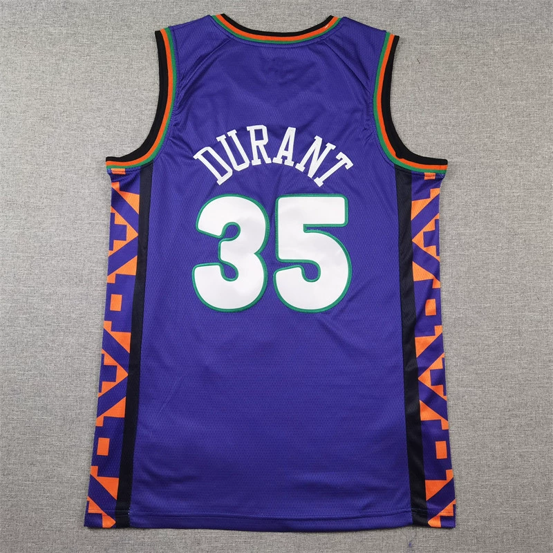 Футболка/майка Suns #35 Purple City Edition Durant Баскетбол Джерси DURANT Purple City Edition