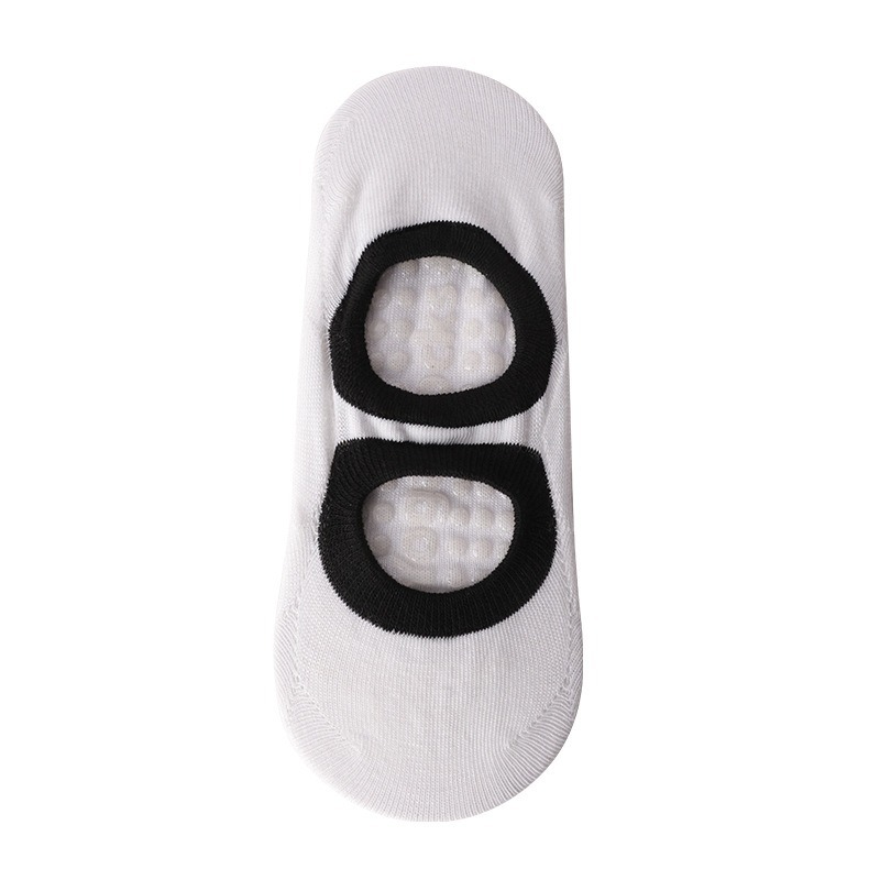Calcetines de yoga antideslizantes profesionales, deportes de interior, calcetines de piso de fitness, calcetines de práctica de baile, calcetines sin espalda Pilates de verano