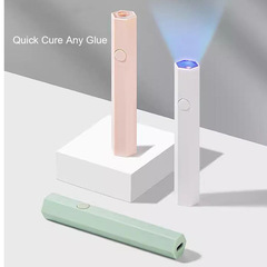 5つのマニキュア光線療法ランプ、ポータブル充電式マニキュアランプ、UV光線療法硬化マニキュアランプ