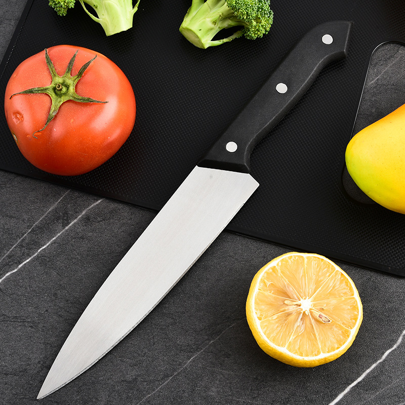 Fábrica spot de acero inoxidable succión de tarjetas herramientas de siete piezas envasado de plástico caja de regalo herramientas de corte set comercio exterior al por mayor