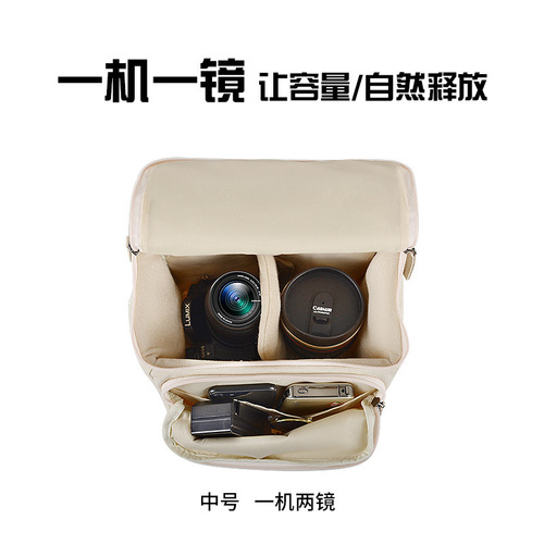 CADeN Carden shoulder canvas camera bag Canon anti-theft photography bag Japanese casual retro micro-SLR bag