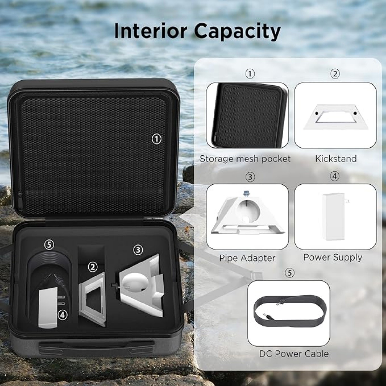Cross-border Mini Equipment Waterproof Storage Box Xingxing Link Shock-absorbing Portable Export Carrying Case
