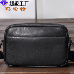 男性用ショルダーバッグ高級感郵便バッグ男性用ショルダーバッグ