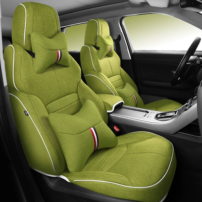 Four Seasons Special Car Range Rover Aurora General Anesthesia Car Seat Cushion Roewe X5 Geely Benz GLA Five-seat Interior Seat Cover