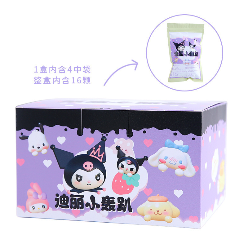 创意古风办公桌面摆件九尾小灵狐萌粒盲盒潮玩公仔节日礼物批发|undefined