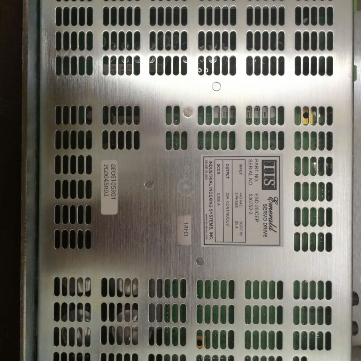 IIS   ESD-25/CEP先咨询再订期货