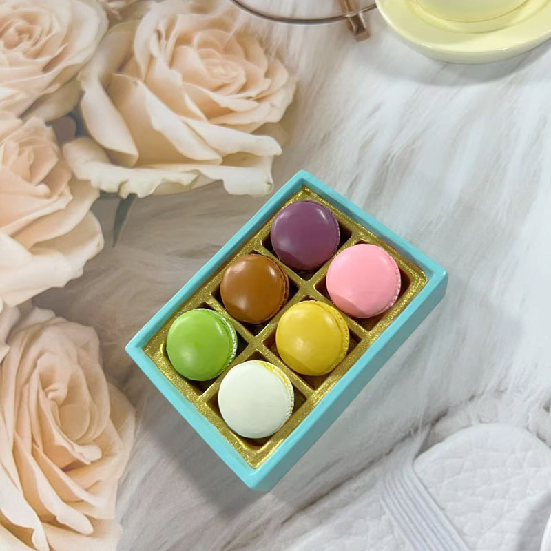 食品玩具樹脂冷蔵庫マグネットシミュレーションかわいいデザート四季菓子お土産中華菓子ギフトボックス磁気ステッカー|undefined