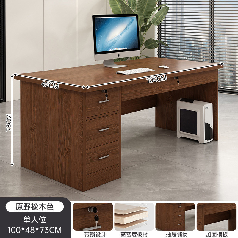 Mesa de escritorio, mesa de computadora de escritorio, mesa de escritorio