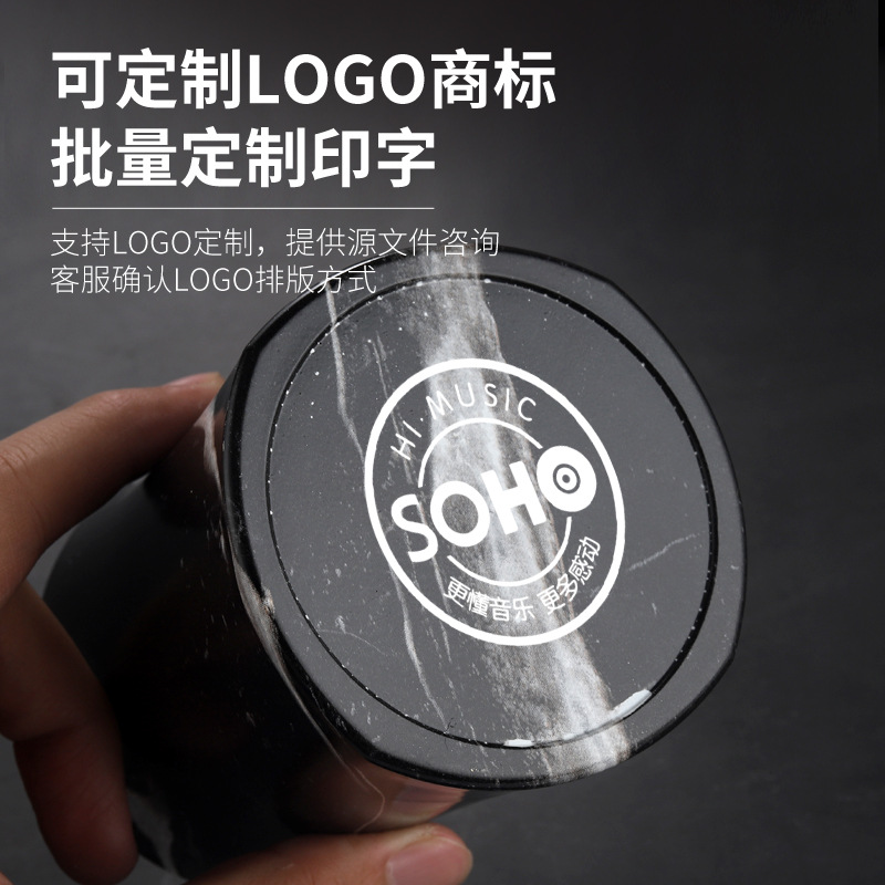 Luz de lujo estilo Jade negro color Dados Bar KTV color Shaker tamiz recto hogar grande hablar dados traje