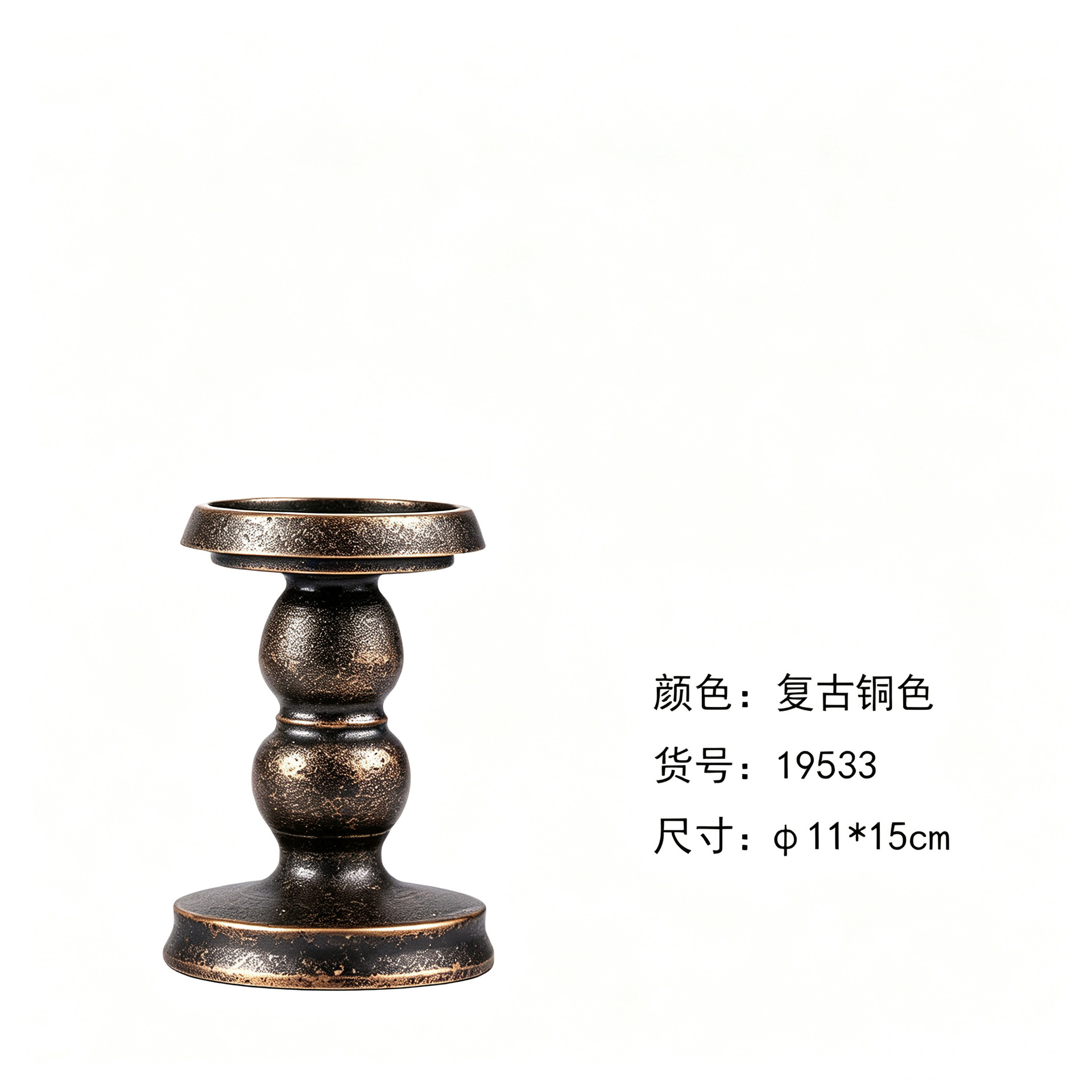 Candelabro de hierro negro, adorno artístico, vela romántica para boda, regalo creativo, decoración para mesa de comedor, cena a la luz de las velas, decoración del hogar de estilo europeo image 11