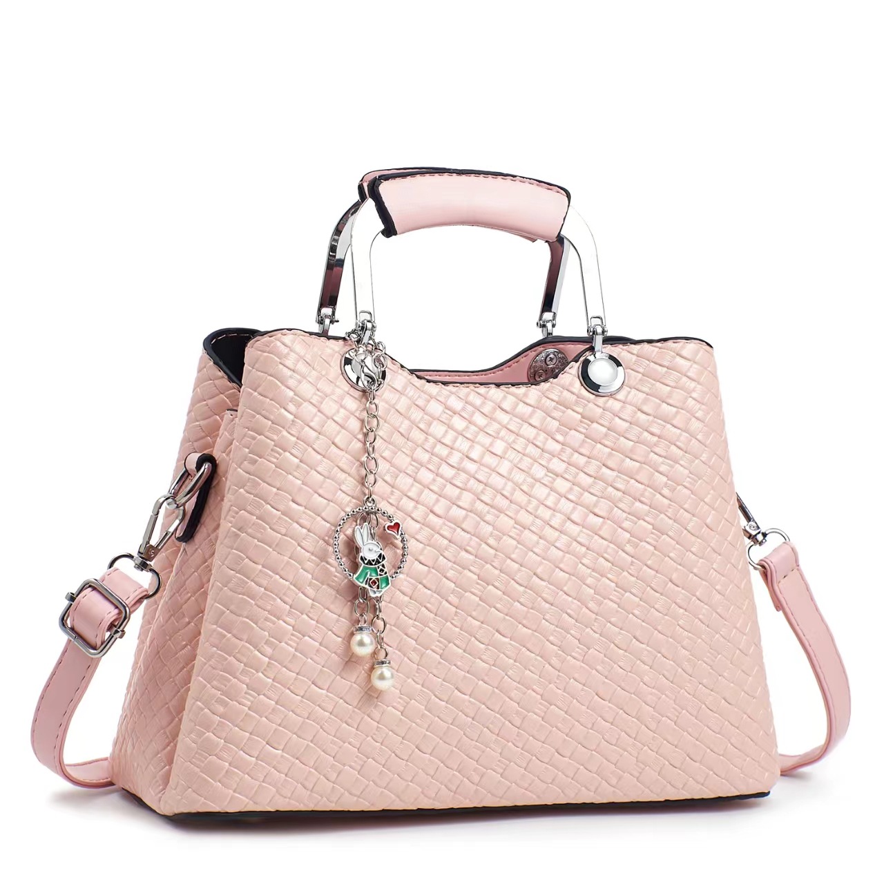 Bolso de mensajero de un solo hombro simple y de moda para mujer todo-fósforo 2025 nuevo bolso de mano vertical para mujer
