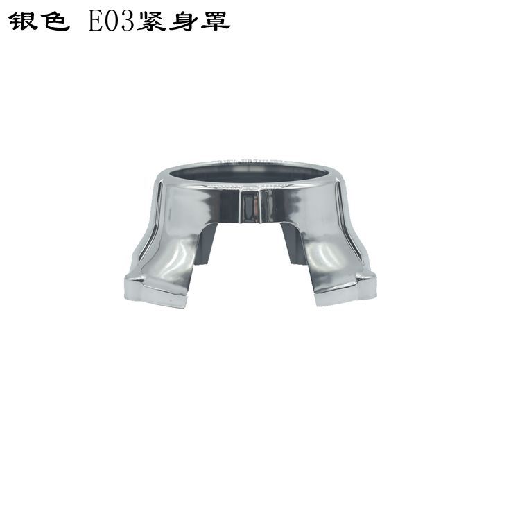 Venta al por mayor nuevo negro E02 cubierta decorativa coche faro modificado 3.0-pulgadas Q5 mar 5LED faro lente capucha