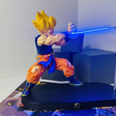 ドラゴンボール悟空亀派気功磁気浮遊雰囲気ナイトライトブルーのデフォルトアイテム黄色のガラス