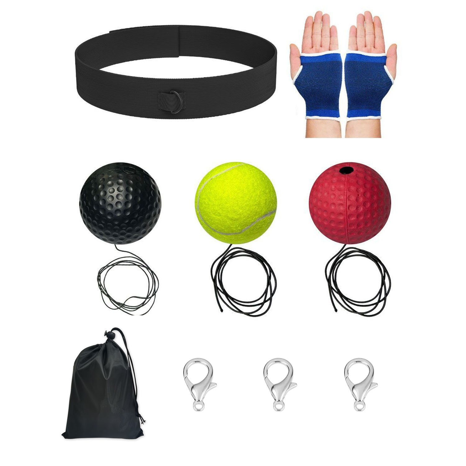Boxeo al por mayor cabeza bola de reacción de descompresión bola de ventilación bola mágica bola de velocidad de entrenamiento infantil adulto entretenimiento de acondicionamiento físico image 31