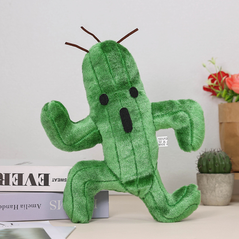 9インチCactuarサボテンのアイデアは、人形の大サイズのサボテン装飾品のシミュレーション植物人形の卸売りを責めます。|undefined