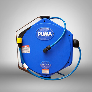 PUMA Automatic Telescopic Water Pipe Coiler Yarn Tube Jumbo Reel Water Drum Coiler 15 m Upgrade