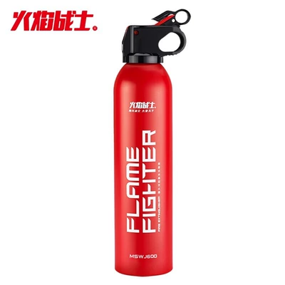 Flame warrior car water-based fire extinguisher private car car family car mini portable water-based fire extinguisher (Vehicle fire extinguisher) - flame-warrior-600ml