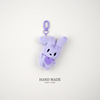 Cartoon soft plush rabbit, brand keychain, bag, transport, South Korea