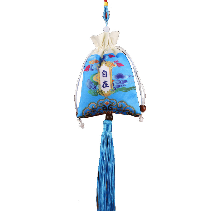 Dragon Boat Festival bolsita bolsita bolsita bolsa vacía para hombres y mujeres bolsos de estilo antiguo Dragon Boat Festival lavanda ajenjo bolsa de tela coche