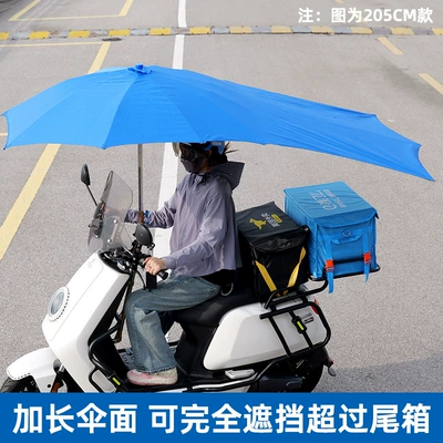 Reinforced for Rain or Shine, Elektromobil üçün ön şüşə çətiri (günlük)
