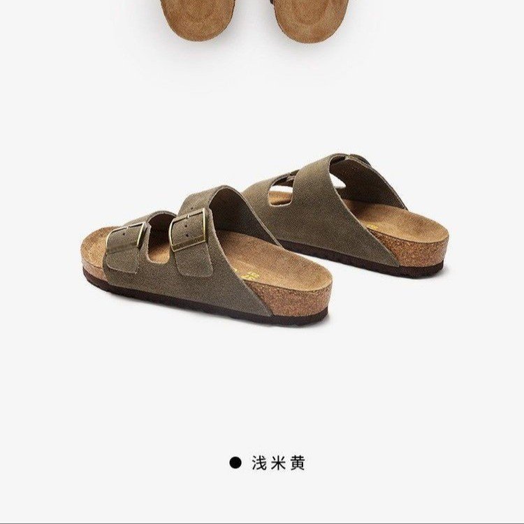 Sandali con fibbia retrò da donna comode scarpe basse estive_voghion.com