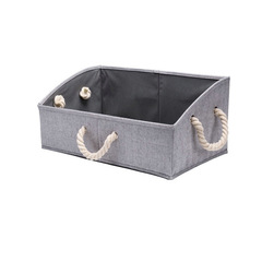 Cross-border Amazon Fabric Storage Basket with Foldable Home Fabric Storage Bin Toy Storage Box Home Storage Box