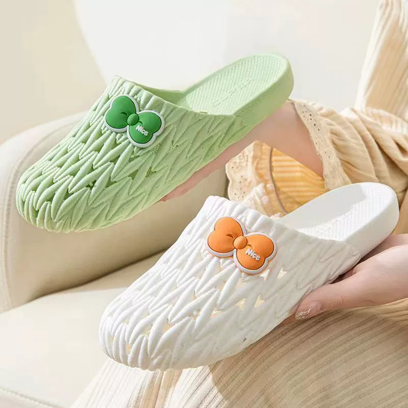 Summer non-slip slippers for bath, for beloved