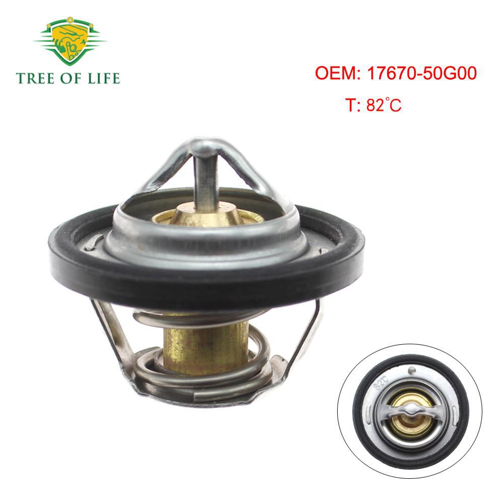 17670 - 50G00 es adecuado para el termostato de refrigerante del motor SUZUKI SUBARU 82 °C image 1