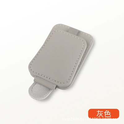 sunglasses clip multi-functional card holder – Car Glasses Clip/Bill Clip - grey