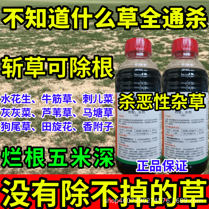 不知道什么草全通杀杂草一扫光草铵膦敌草快草甘膦大全高浓度农药