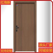 广东钢质门厂电解板锌合金门结实耐用　出租屋　宿舍公寓门之选