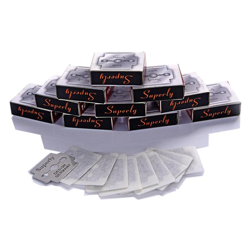 Fábrica directa pie cepilladora hoja de acero inoxidable pie cepilladora hoja especial para raspador de pie en stock