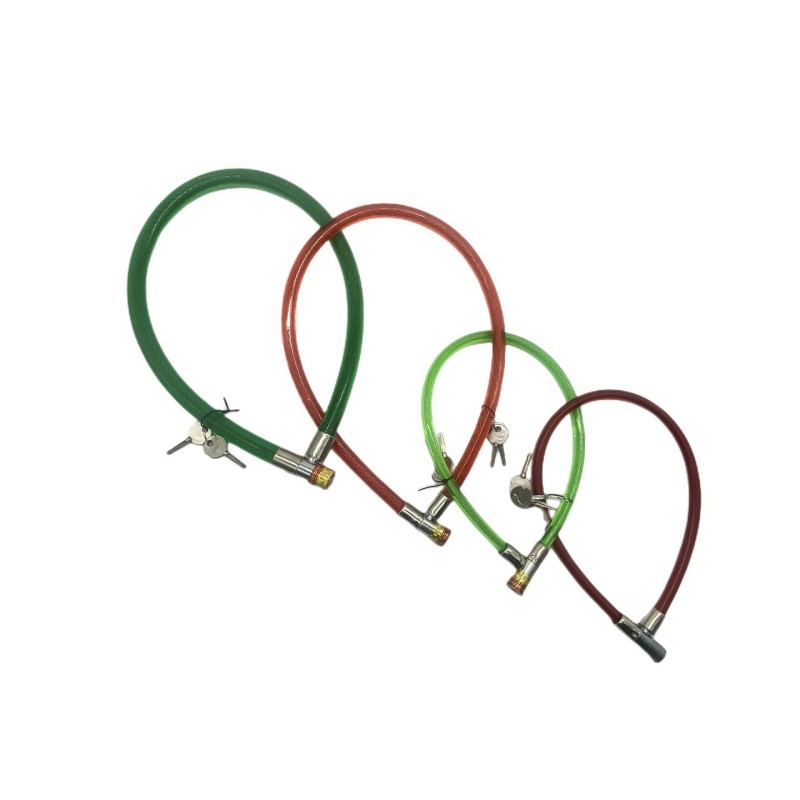 Cerradura atómica de la bicicleta cerradura de un solo anillo de bloqueo de la Cruz cilindro bicicleta de montaña batería eléctrica coche de Alambre de Bloqueo de bloqueo antirrobo Accesorios