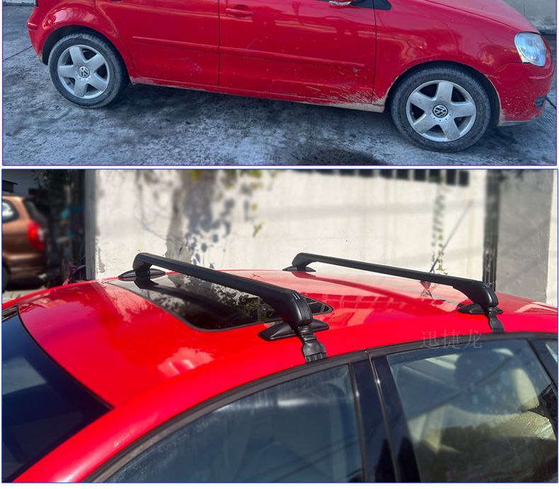 Baojun Yunhai Kiwi Cloud Rc5Rm5 Roof Rack E200 Luggage Rack Load-Bearing Crossbar Anti-Theft with Lock