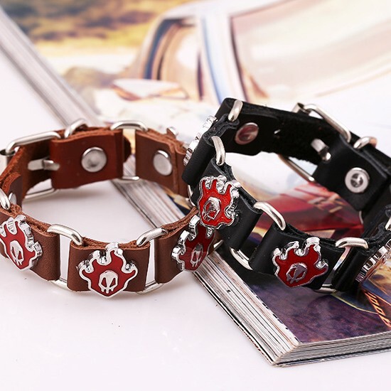 Popular European and American Fashion Accessories, Genuine Leather Bracelets, Punk Bracelets, Wholesale Anime Peripheral Series Bracelets, Personalized New Styles Popular European and American Fashion Accessories, Genuine Leather Bracelets, Punk Bracelets, Wholesale Anime Peripheral Series Bracelets, Personalized New Styles