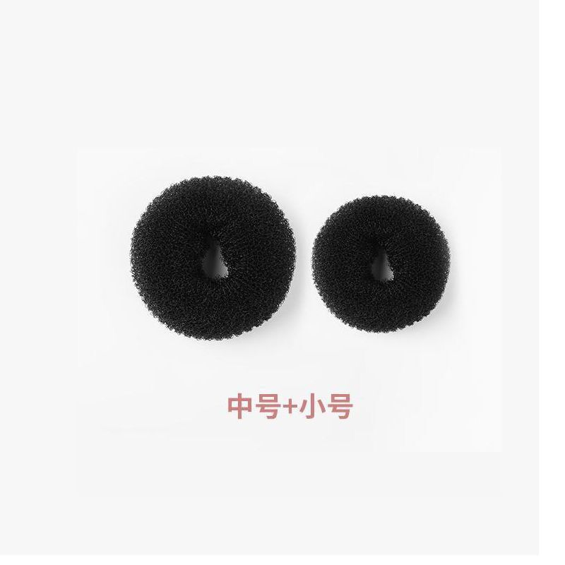 Cabeza de bola de los niños anillo de pelo Pelo de las niñas updo artefacto tocado de bebé donut rizador de pelo niña peluca accesorios para el cabello